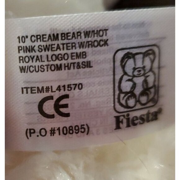 Hard Rock Park Plush with Hot pink Rock Royalty sweater - Picture 6 of 8